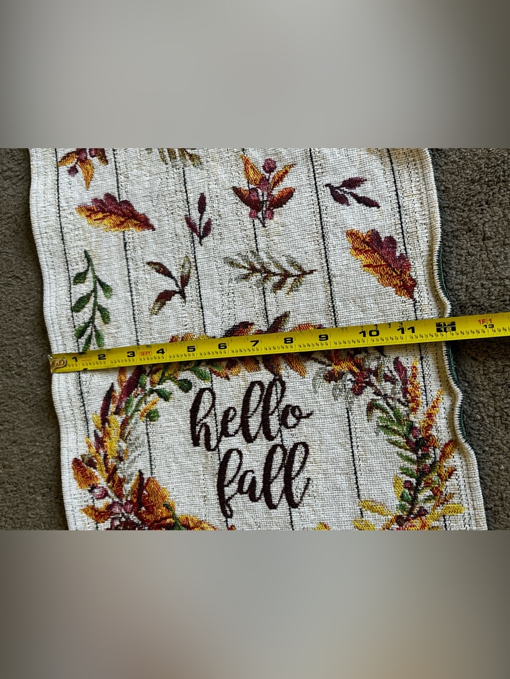 Fall Themed Table Runner - Picture 8 of 8